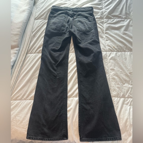 Denim & Denim Black Jeans Bootcut Slim fit High Waist Sz 4 - Picture 3 of 6